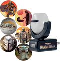 Projectables Mandalorian LED Night Light, Star Wars, Projector, Galaxy Light, Plug-in, Dusk to Dawn, Grogu, For Kids, Adults, Ideal for Bedroom, Playroom, Nursery, Bathroom, 53216