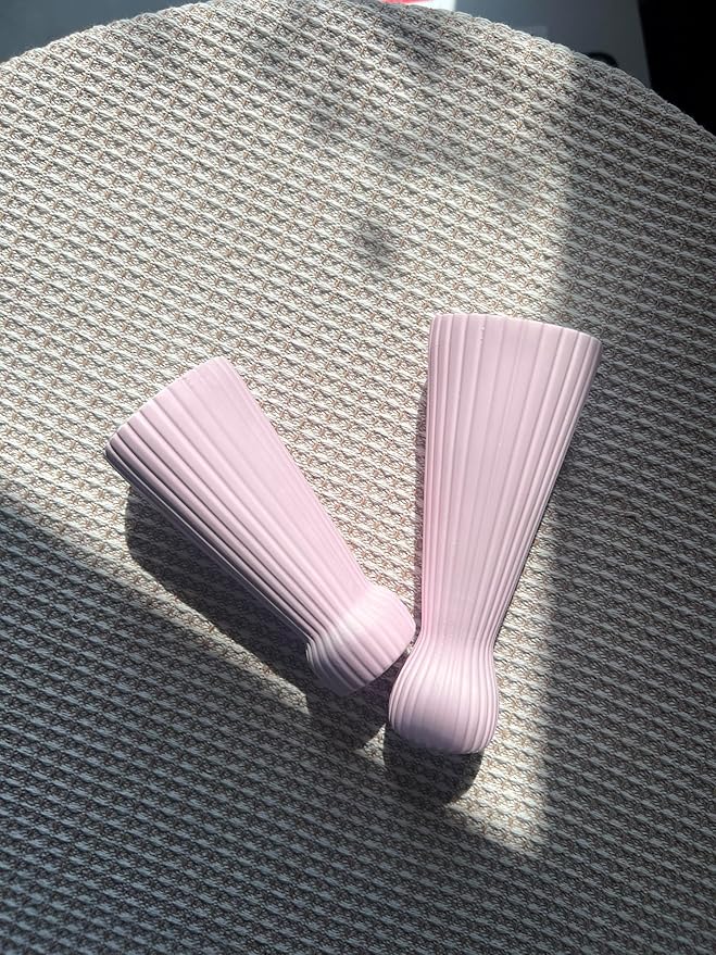 Taper Candle Holders for Candlesticks Ceramic Candle Stick Candle Holder- Set of 2 Decorative Candle Stand for Wedding Decor,Dinner Party and Table Centerpieces,Housewarming Gift Pink