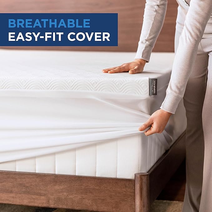 Tempur-Cloud 2-Inch Mattress Topper, Full,White