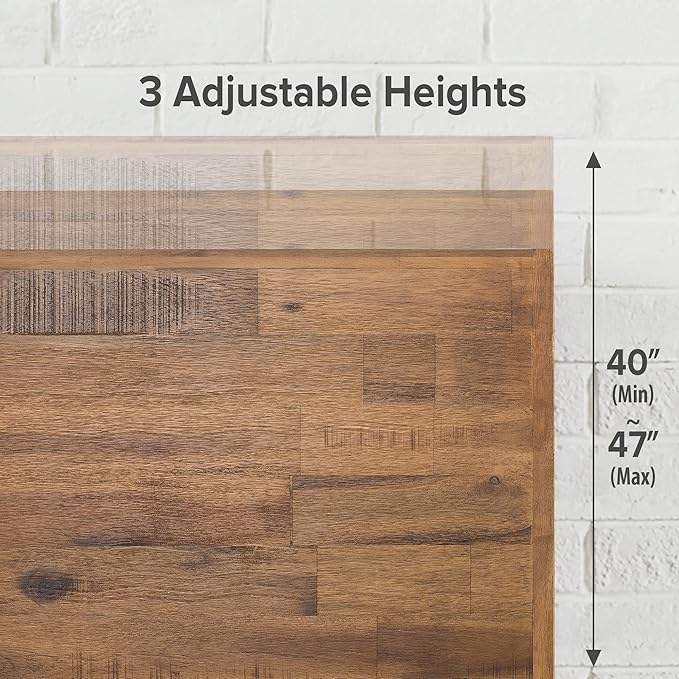 ZINUS Tricia Wood Platform Bed Frame with Adjustable Headboard / Wood Slat Support with No Box Spring Needed / Easy Assembly, Full