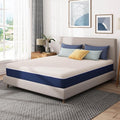 10 Inch Full Size Mattress, Gel Cooling Memory Foam Mattress in A Box, Medium Firm Feel for Back Pain Relief, CertiPUR US Certified